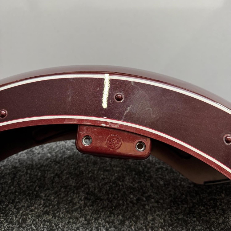 Indian Scout front fender / mudguard in maroon crimson